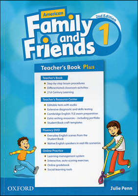 American Family and Friends 1 : Teacher's Book Plus, 2/E