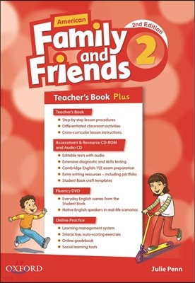 American Family and Friends 2 : Teacher's Book Plus, 2/E