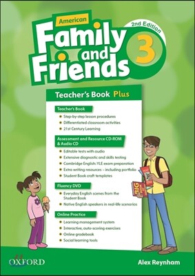 American Family and Friends 3 : Teacher's Book Plus, 2/E