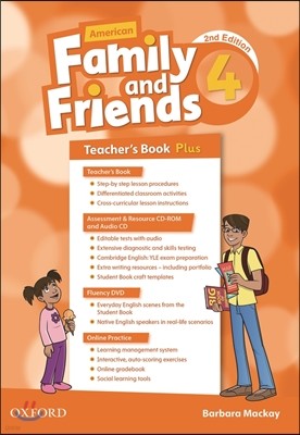 American Family and Friends 4 : Teacher's Book Plus, 2/E