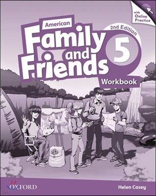 American Family and Friends: Level Five: Workbook with Online Practice