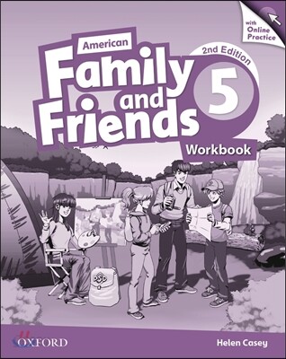 American Family and Friends: Level Five: Workbook with Online Practice