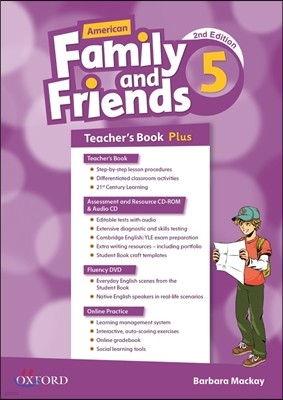 American Family and Friends 5 : Teacher's Book Plus, 2/E