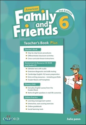 American Family and Friends 6 : Teacher's Book Plus, 2/E