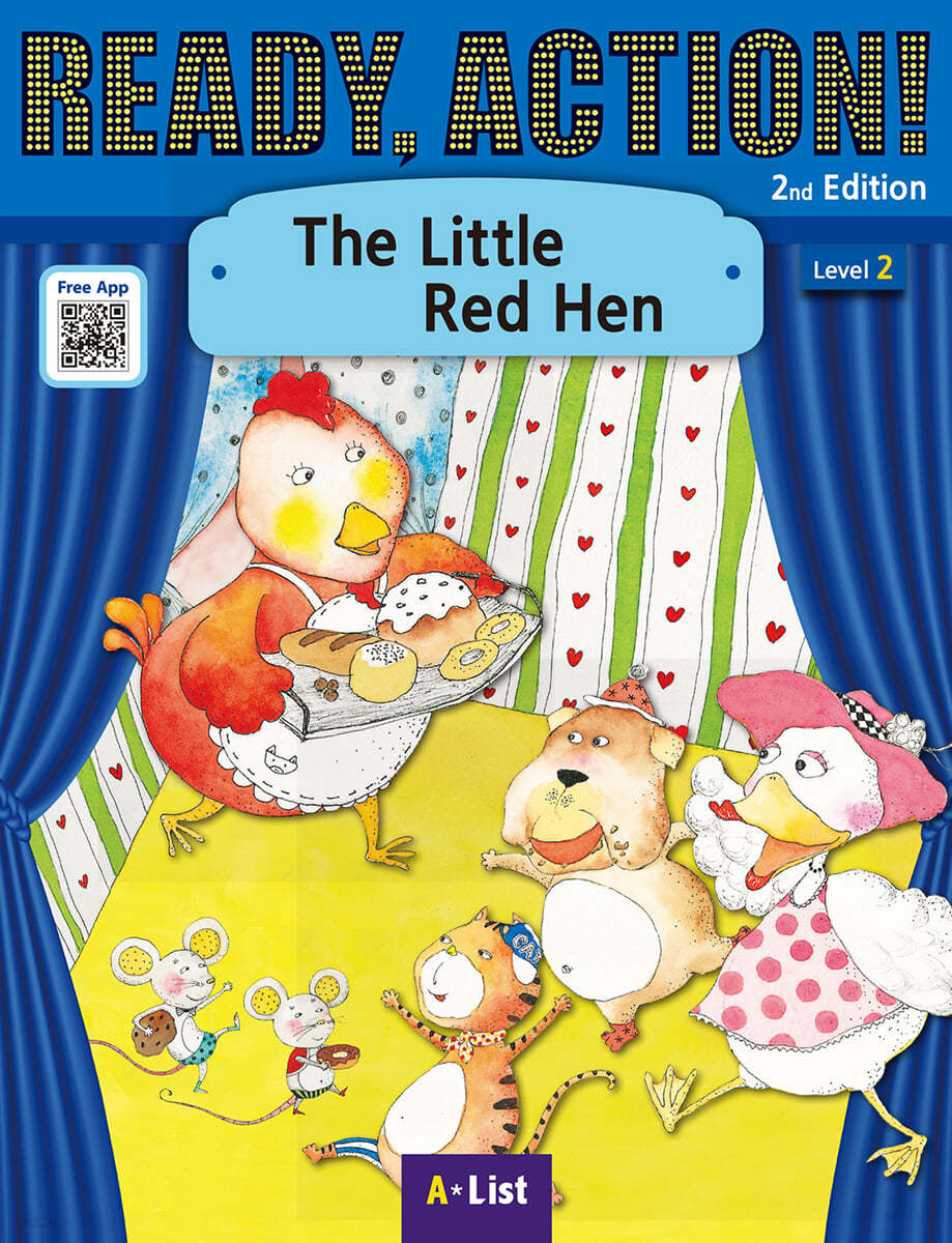 Ready Action Level 2 : The Little Red Hen (SB+WB)