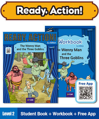 Ready Action Level 2 : The Wenny Man and the Three Goblins (SB+WB)