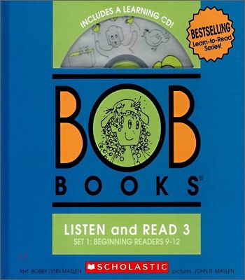 Bob Books Listen and Read SET 3 : Beginning Readers #9-12