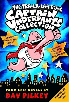 The Tra-la-laaa-mendous Captain Underpants, Books 1-4