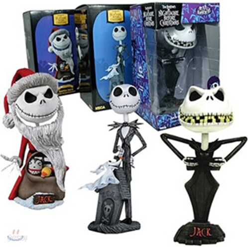 크리스마스의 악몽: NBX Jack Skellington Extreme head Knocker Set
