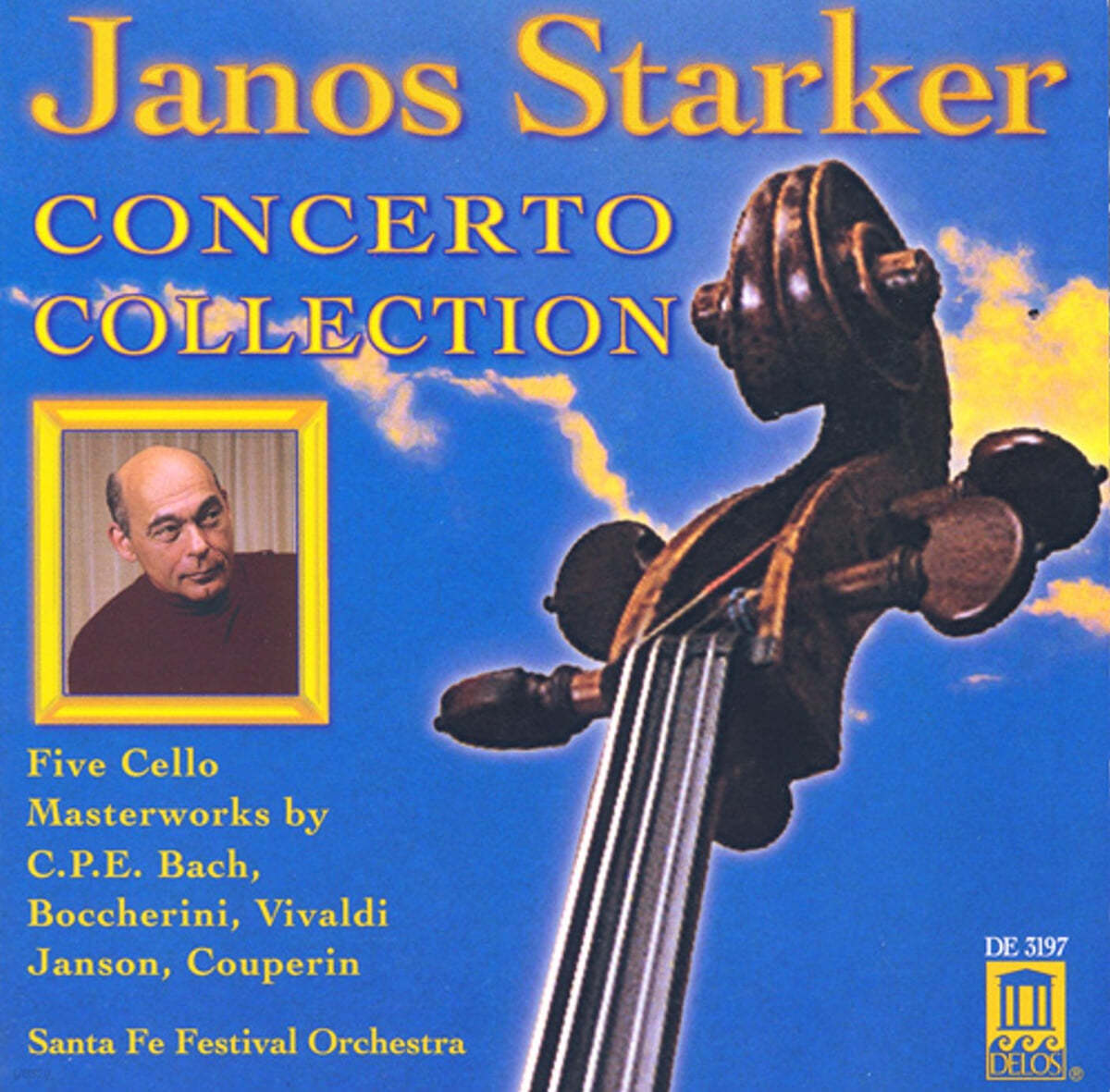 Janos Starker C.P.E.바흐 / 보케리니 / 비발디 외: 첼로 협주곡집 - 야노스 슈타커 (C.P.E.Bach / Boccherini / Vivaldi: Cello Concerto Collection)
