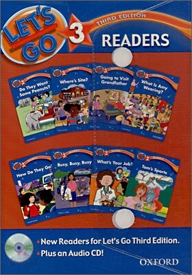 [3판]Let's Go 3 : Readers Pack with Audio CD