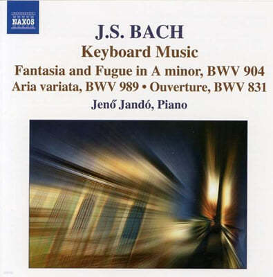 Jeno Jando : ǹ ǰ -  ȯ Ǫ, Ƹƿ , ǳ   (J.S.Bach: Fantasia and Fugue in A minor BWV904, Aria variata BWV989, Ouverture BWV831) 