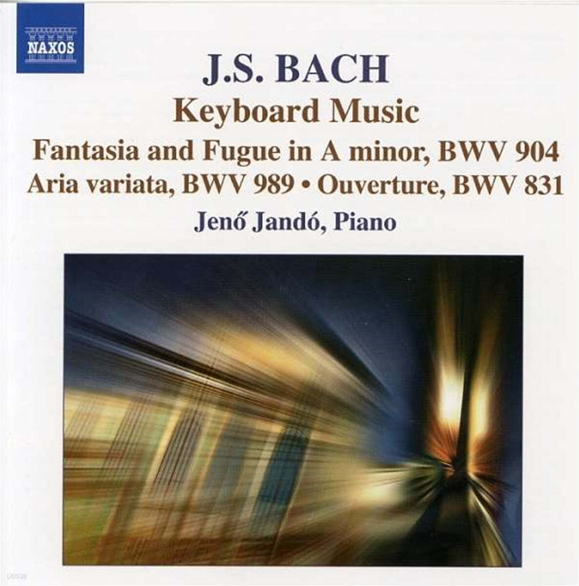 Jeno Jando 바흐: 건반 작품집 - 반음계 환상곡과 푸가, 아리아와 변주, 프랑스풍 서곡 외 (J.S.Bach: Fantasia and Fugue in A minor BWV904, Aria variata BWV989, Ouverture BWV831)