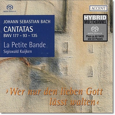 Sigiswald Kuijken : ĭŸŸ 2 177, 93, 135 (J.S.Bach : Cantatas Vol. 2 - BWV93, BWV135, BWV177) 