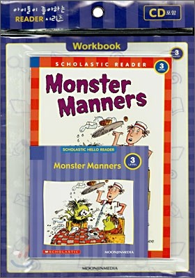 Scholastic Hello Reader Level 3-01 : Monster Manners (Book+CD+Workbook Set)