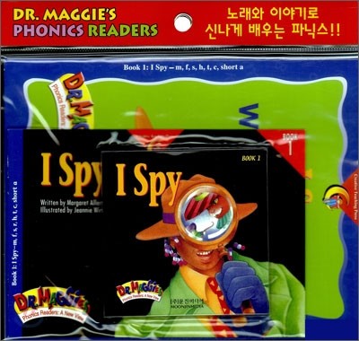 Dr. Maggie's Phonics Readers 1 : I Spy (Book+CD+Workbook Set)