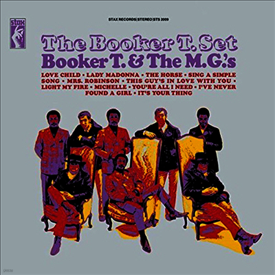 Booker T. & The MG's — Booker T.Set (Remastered)(Limited Edition)(Back To Black Series)(MP3 Voucher) 앨범 커버