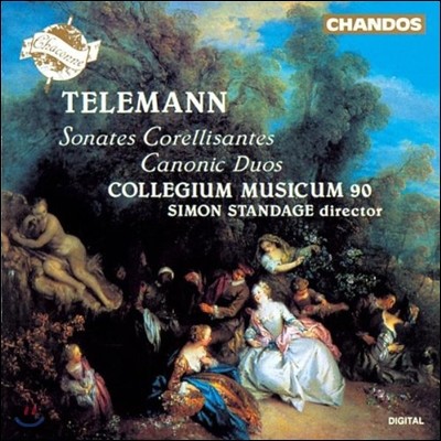 Collegium Musicum 90 ڷ: ҳŸ ڷƮ, ĳǳ  (Telemann: Sonates Corellisantes 1-6, Canonic Duos)