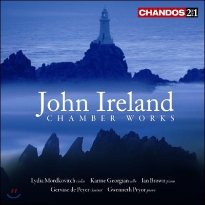 Lydia Mordkovitch 존 아일랜드: 실내악 작품집 - 바이올린 소나타, 클라리넷 환상 소나타, 첼로 소나타 (John Ireland: Chamber Works - Violin Sonatas, Fantasy Sonata, Trio)
