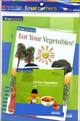 Four Corners Early #26 : Eat Your Vegetables! (Book+CD+Workbook)
