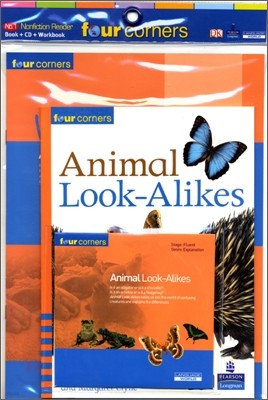 Four Corners Fluent #44 : Animal Look-Alikes (Book+CD+Workbook)