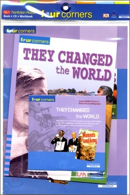 Four Corners Middle Primary A #78 : They Changed the World (Book+CD+Workbook)