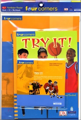 Four Corners Middle Primary B #98 : Try It! (Book+CD+Workbook)