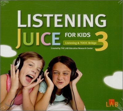 Listening Juice For Kids 3 : Audio CD