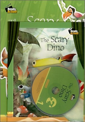Ready Action Level 1 : The Scary Dino (Drama Book+Skills Book+CD)