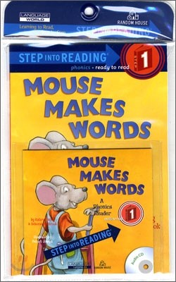 Step Into Reading 1 : Mouse Makes Words (Book+CD)