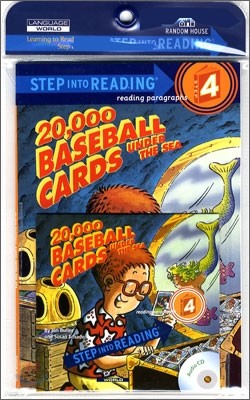 Step Into Reading 4 : 20,000 Baseball Cards Under the Sea (Book+CD)