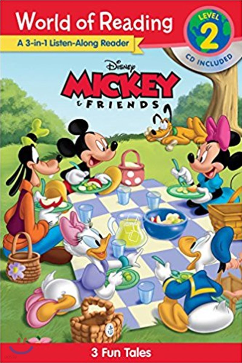 World of Reading : Mickey &amp; Friends : A 3-in-1 Listen Along Reade