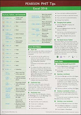 Prentice Hall Excel 2016 Phit Tip