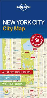 The Lonely Planet New York City Map