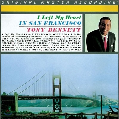 Tony Bennett — I Left My Heart In San Francisco 앨범 커버