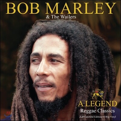 Bob Marley, Bob Marley & The Wailers — Bob Marley & The Wailers (밥 말리 앤 더 웨일러스) - A Legend: Reggae Classics 앨범 커버