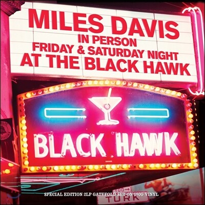 Miles Davis — Friday & Saturday Night At The Black Hawk 앨범 커버