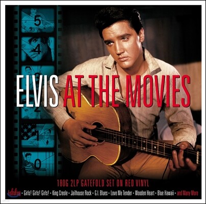 Elvis Presley — At The Movies 앨범 커버