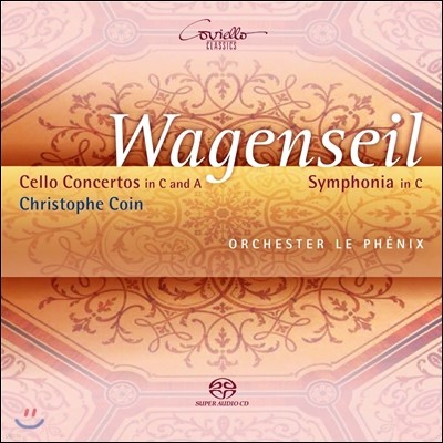 Christophe Coin 바겐자일: 교향곡 C장조, 첼로 협주곡 (Georg C. Wagenseil: Symphonia in C, Cello Concertos in C & A) 크리스토프 코앵