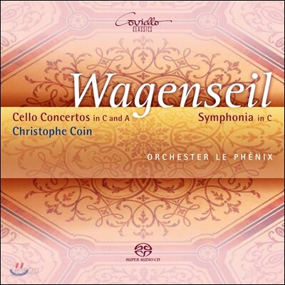 Christophe Coin 바겐자일: 교향곡 C장조, 첼로 협주곡 (Georg C. Wagenseil: Symphonia in C, Cello Concertos in C & A) 크리스토프 코앵