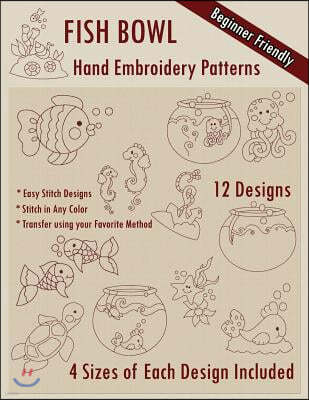 Fish Bowl Hand Embroidery Patterns