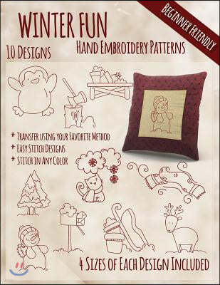 Winter Fun Hand Embroidery Patterns