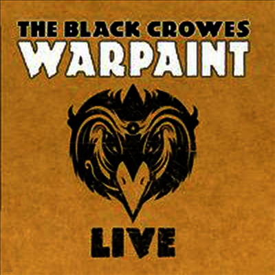 Black Crowes — Warpaint Live (Gatefold Cover) 앨범 커버