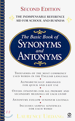 Basic Book of Synonyms and Antonyms
