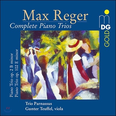 Trio Parnassus 막스 레거: 피아노 삼중주 전곡 (Max Reger: Complete Piano Trios - Op.102, Op.2) 파르나수스 트리오, 군터 토이펠