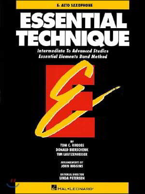 Essential Technique - Eb Alto Saxophone Intermediate to Advanced Studies (Book 3 Level)