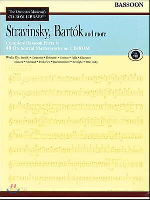 Stravinsky, Bartok and More, Volume 8: Bassoon [With CDROM]