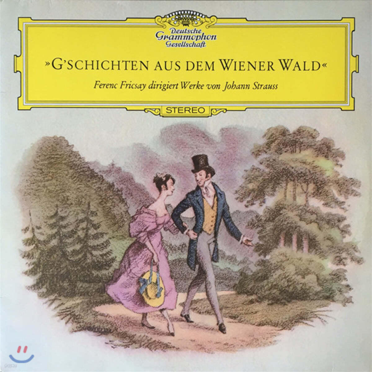 Ferenc Fricsay 프리차이가 지휘하는 요한 슈트라우스 작품집: 빈 숲속의 이야기 (G'schichten aus dem Wiener Wald) [LP]
