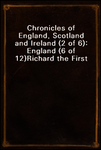 Chronicles of England, Scotland and Ireland (2 of 6)