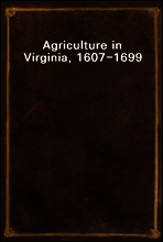 Agriculture in Virginia, 1607-1699